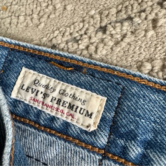 Levi’s premium jeans Wedgie Ankle high rise button fly authentically yours 28 - Picture 4 of 14